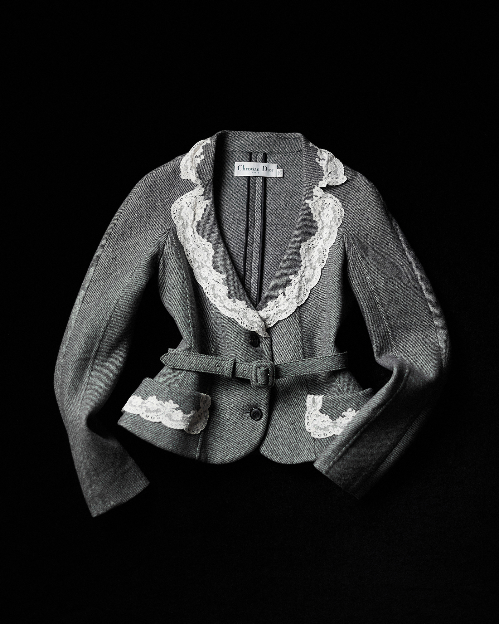 Костюм Christian Dior с кружевом