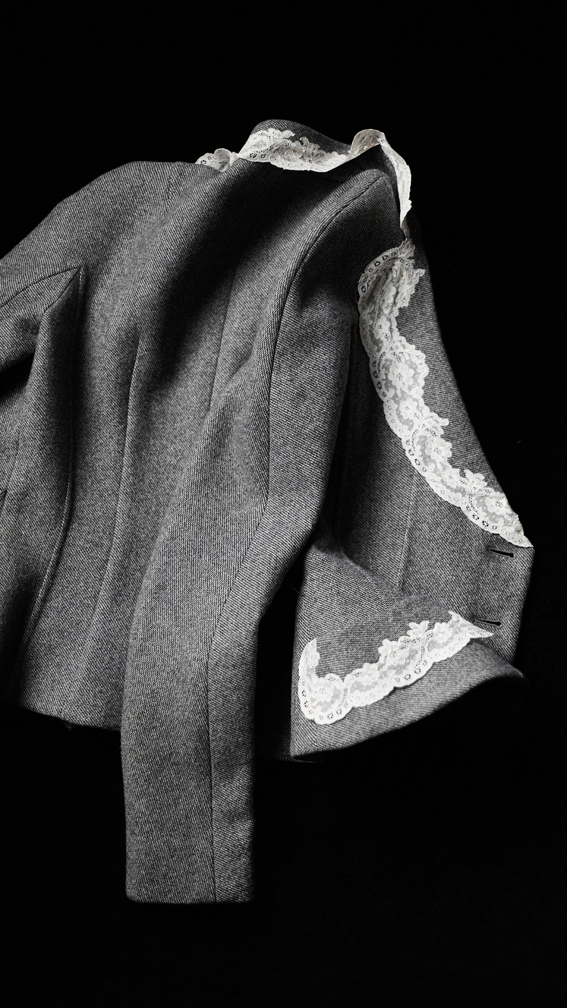 Костюм Christian Dior с кружевом