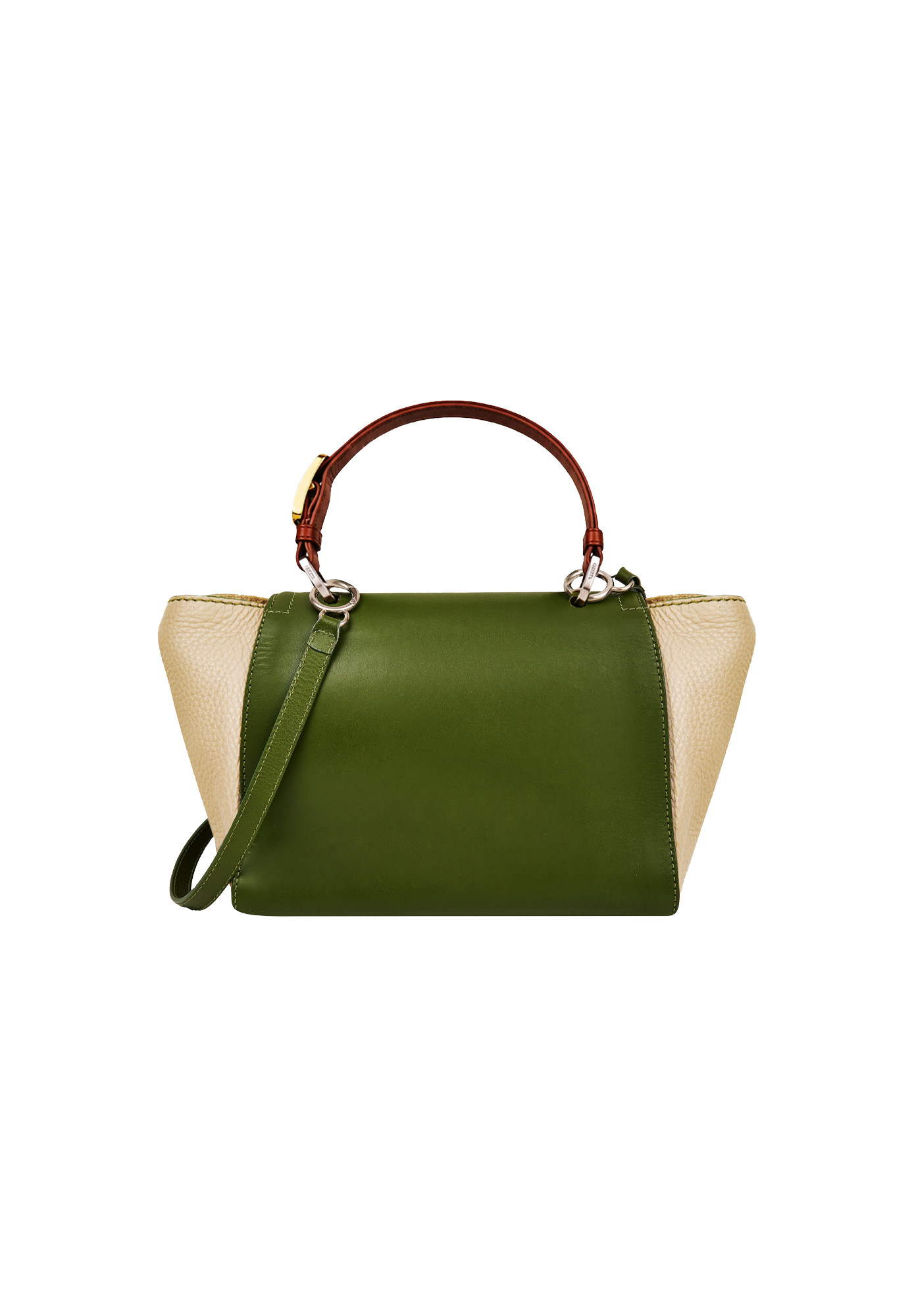 Зеленая сумка Fendi Silvana