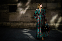 Марокканское платье макси Yves Saint Laurent