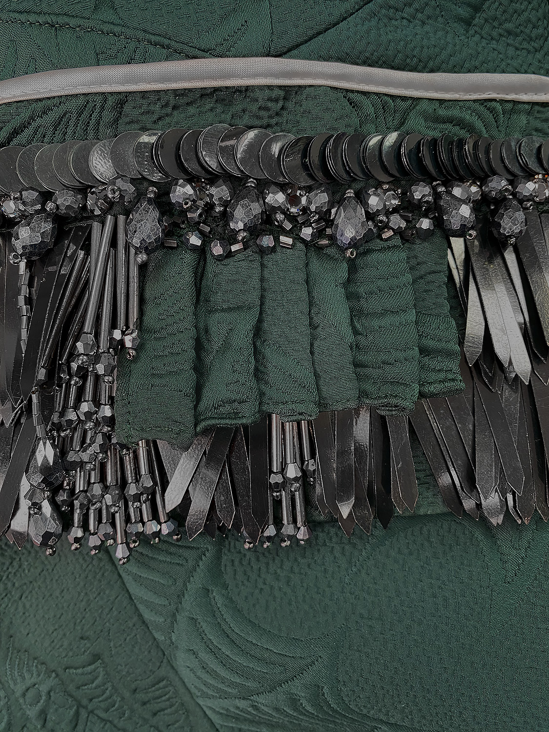 Зеленое пальто Rochas