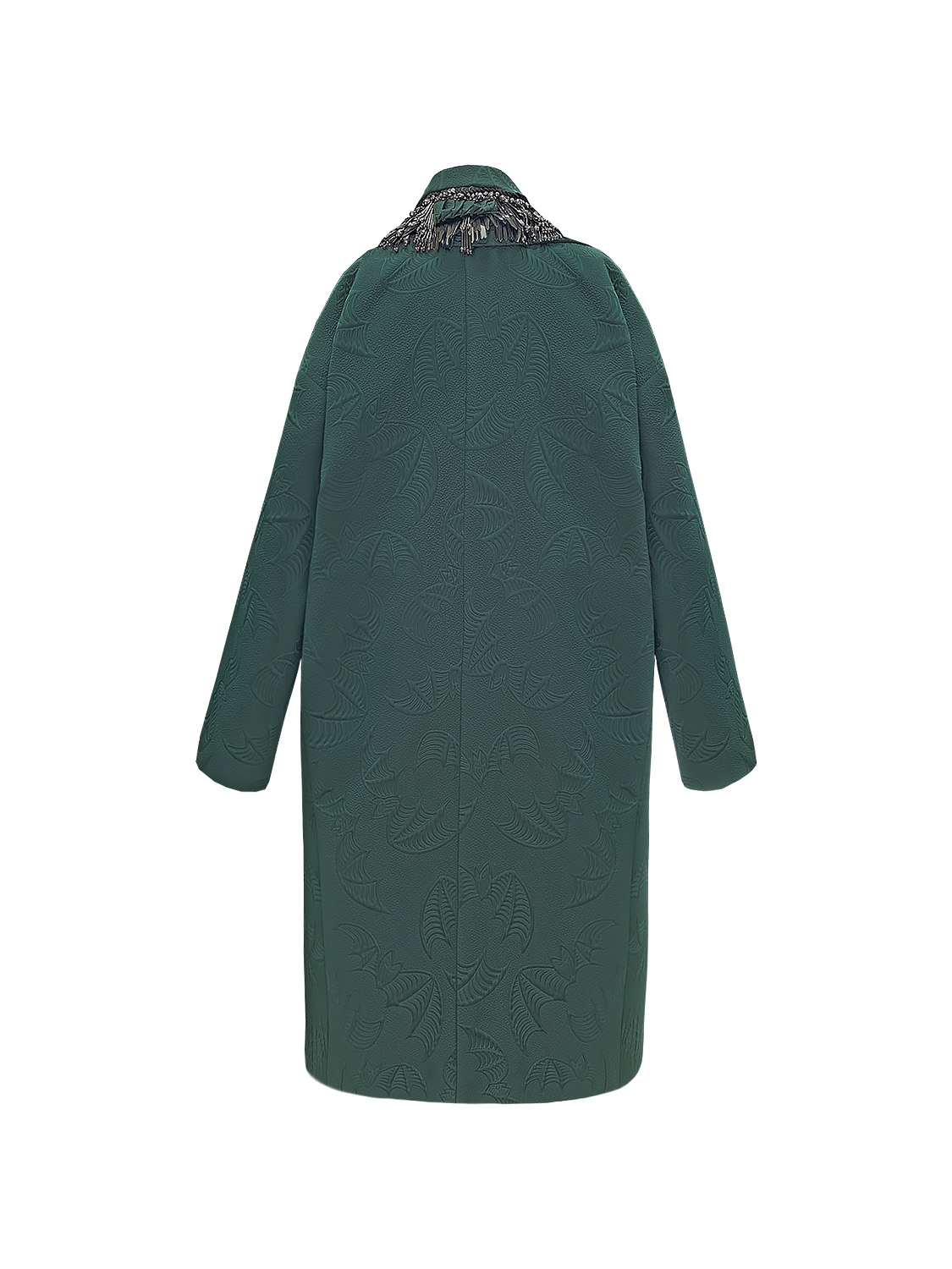 Зеленое пальто Rochas