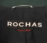 Зеленое пальто Rochas