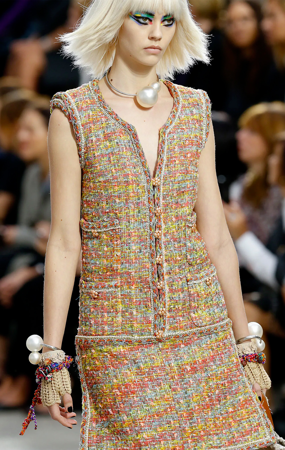 Жемчужный браслет Chanel