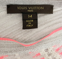 Серо-розовый топ Louis Vuitton