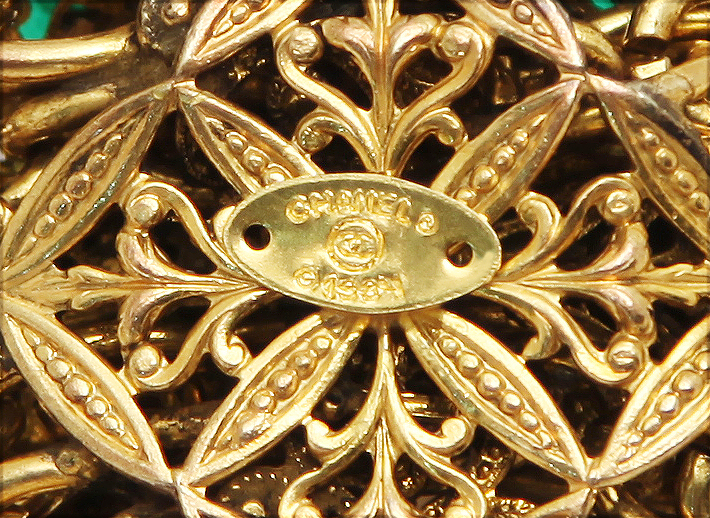 Роскошное колье Chanel с кристаллами Gripoix