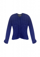 Синий жакет Chanel haute couture