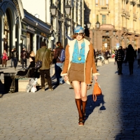 Замшевое полупальто Chanel из овчины