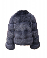 Шуба Escada из меха лисы