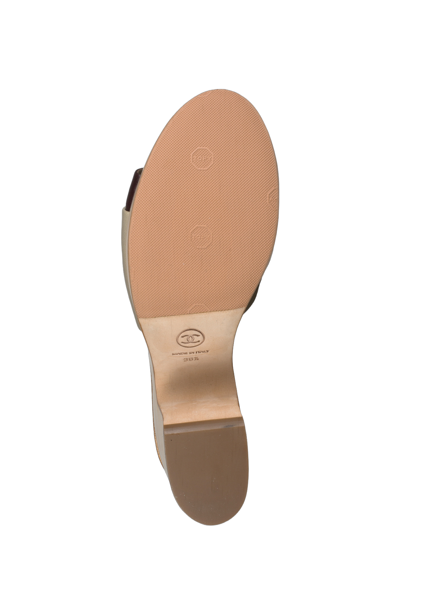 Босоножки Chanel на платформе 