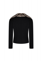 Укороченный жакет Christian Dior с мехом