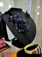 Колье Lanvin с цветами