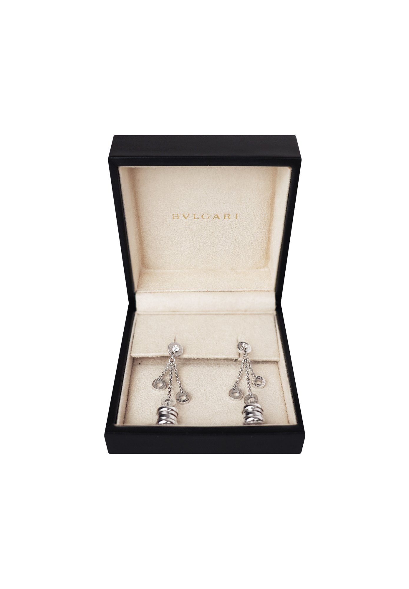 Серьги Bulgari B.Zero1 с подвесками