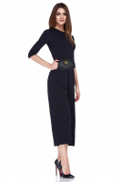 Черная сумка на пояс Gucci GG Marmont