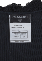 Чёрный топ Chanel