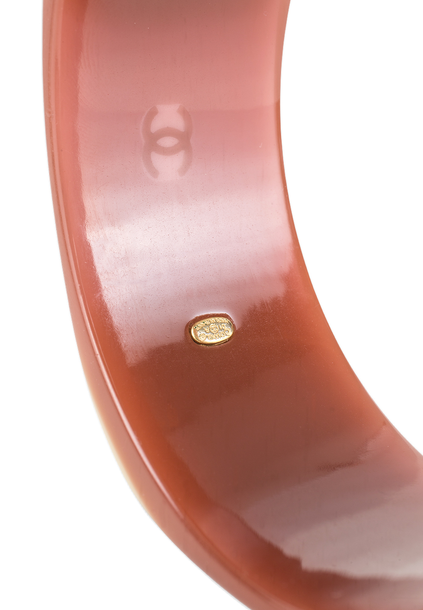 Коричневый браслет Chanel