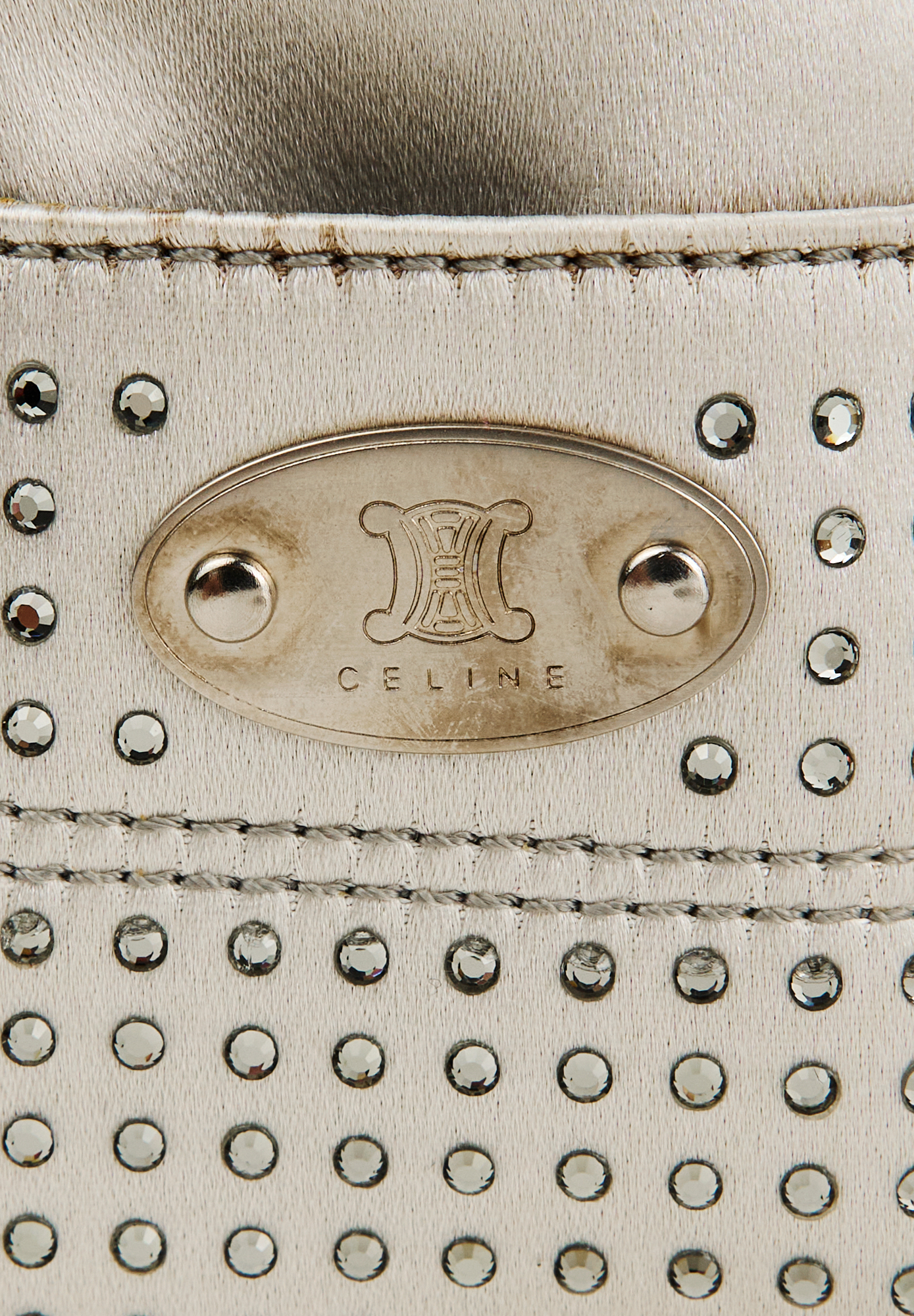 Сумка Celine Mini Boogie со стразами