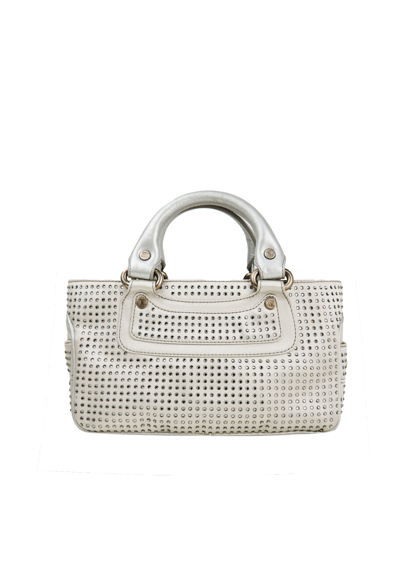 Сумка Celine Mini Boogie со стразами