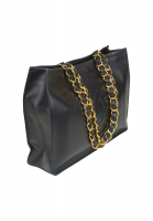 Черная сумка-шоппер Chanel