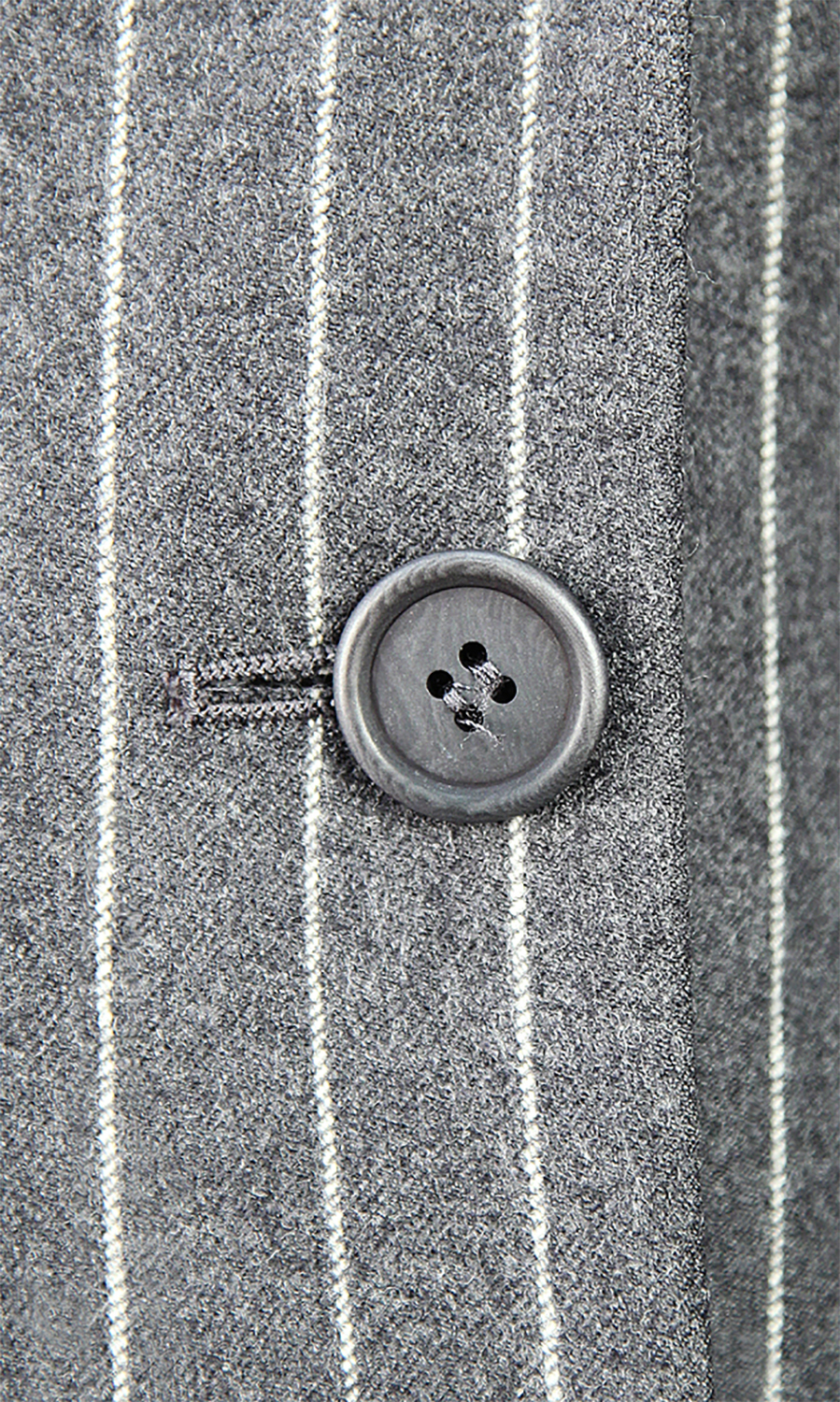 Серый жакет Moschino в полоску