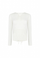 Кружевная блузка Chanel с аппликацией