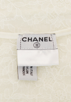 Кружевная блузка Chanel с аппликацией