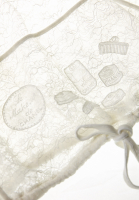 Кружевная блузка Chanel с аппликацией