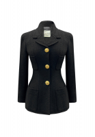 Чёрный жакет Chanel