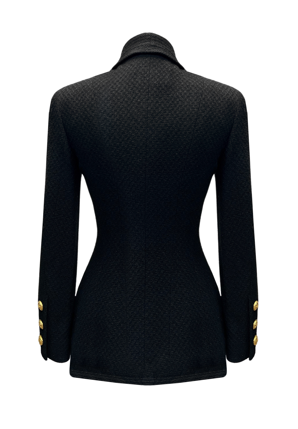 Чёрный жакет Chanel