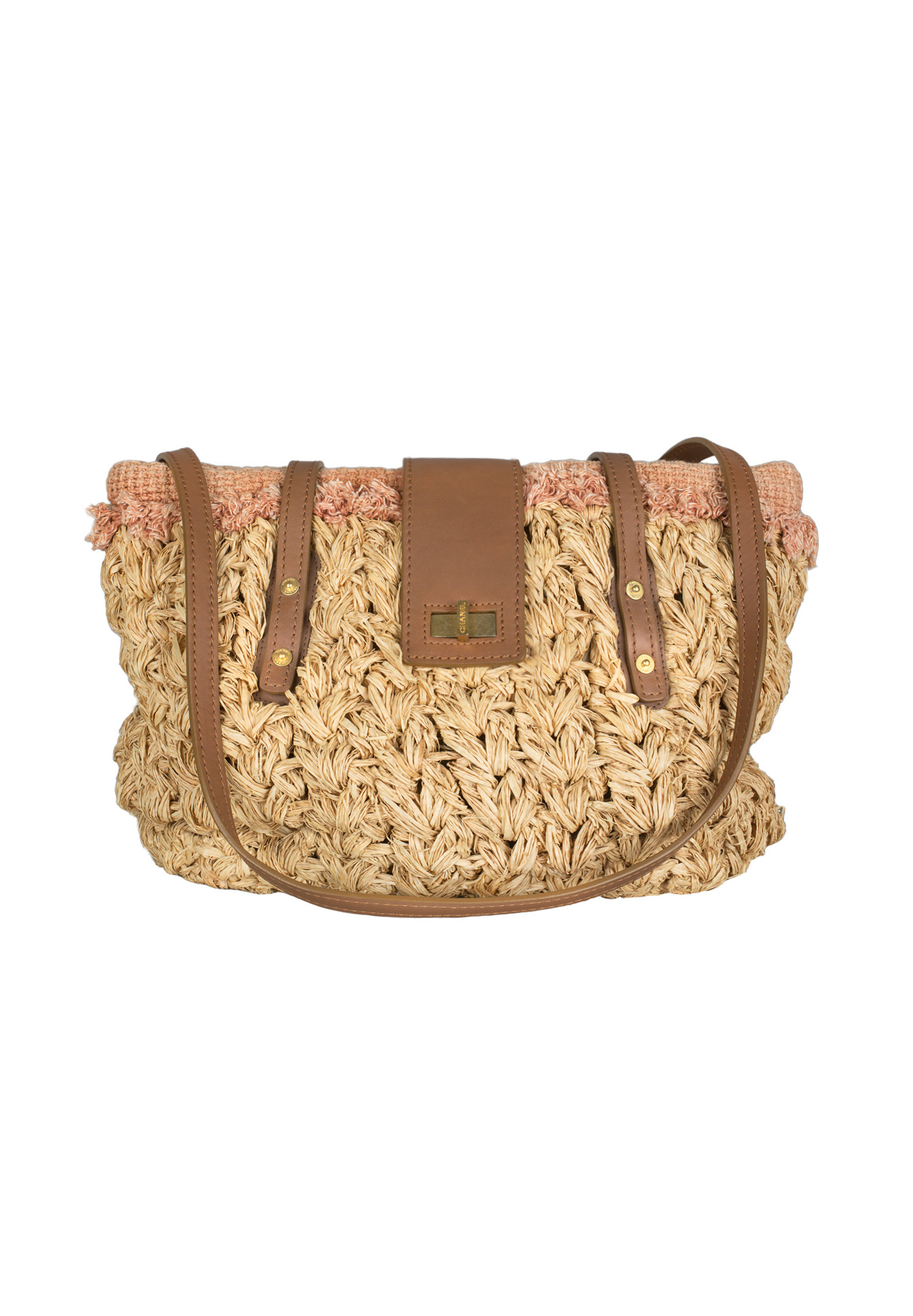 Объемная плетённая сумка Chanel 