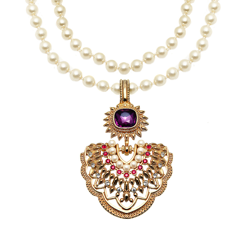 elizabeth taylor pearl necklace - Ilustrasi 2