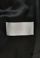 Чёрная кожаная куртка Dior