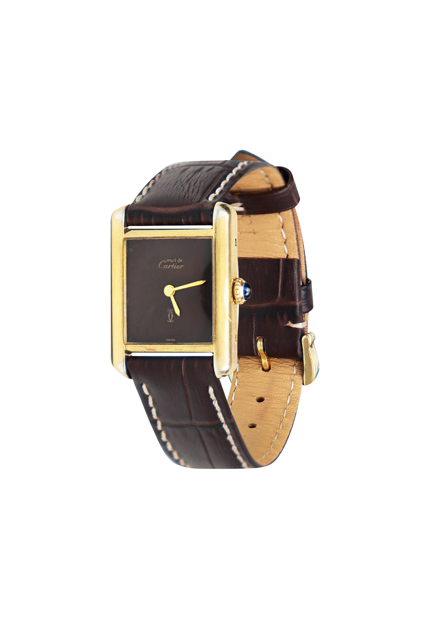 Часы Tank Must de Cartier Vermeil