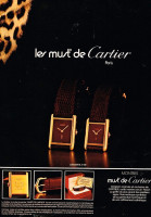 Часы Tank Must de Cartier Vermeil