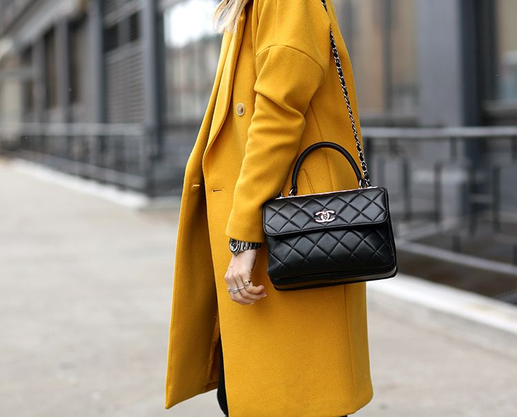 Черная сумка Chanel Trendy CC