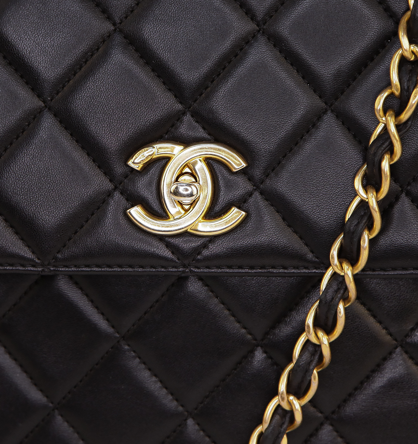 Черная сумка Chanel Trendy CC