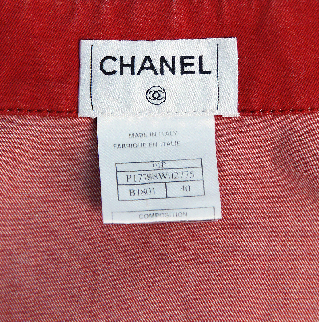 Хлопковый комбинезон Chanel