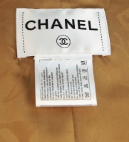 Золотистый твидовый костюм Chanel