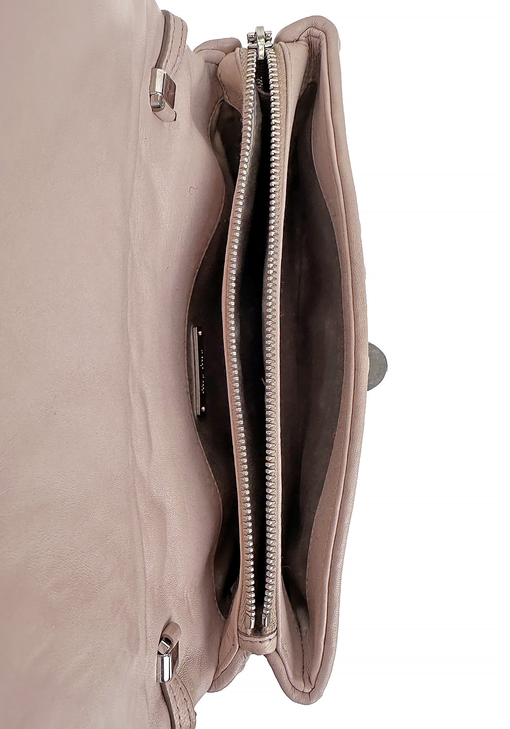 Розовая стеганая сумка Miu Miu