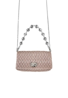 Розовая стеганая сумка Miu Miu