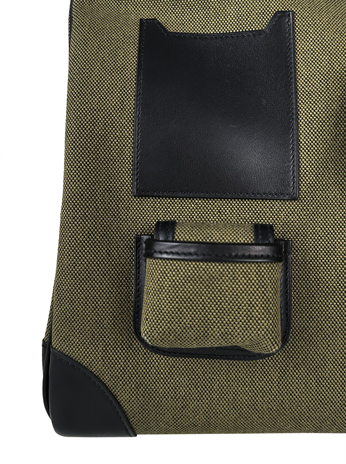 Сумка Hermès Cargo HAC Birkin 40 Noir Ever Calf & Khaki Toile Goeland