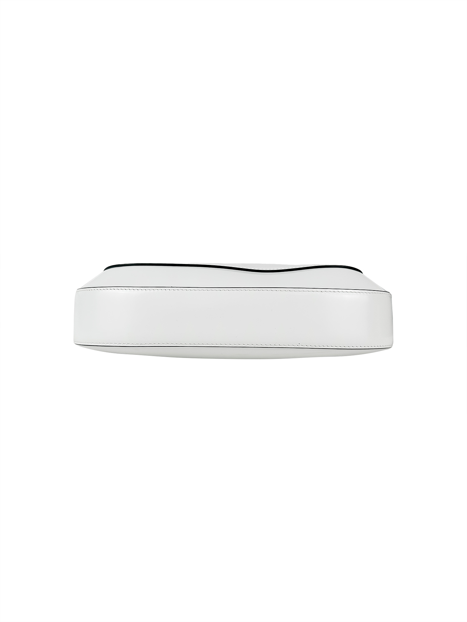 Белая сумка Prada Cleo