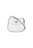 Белая сумка Prada Cleo