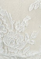 Винтажное кружевное белое платье