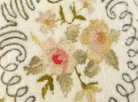 Французская бисерная сумочка на цепочке