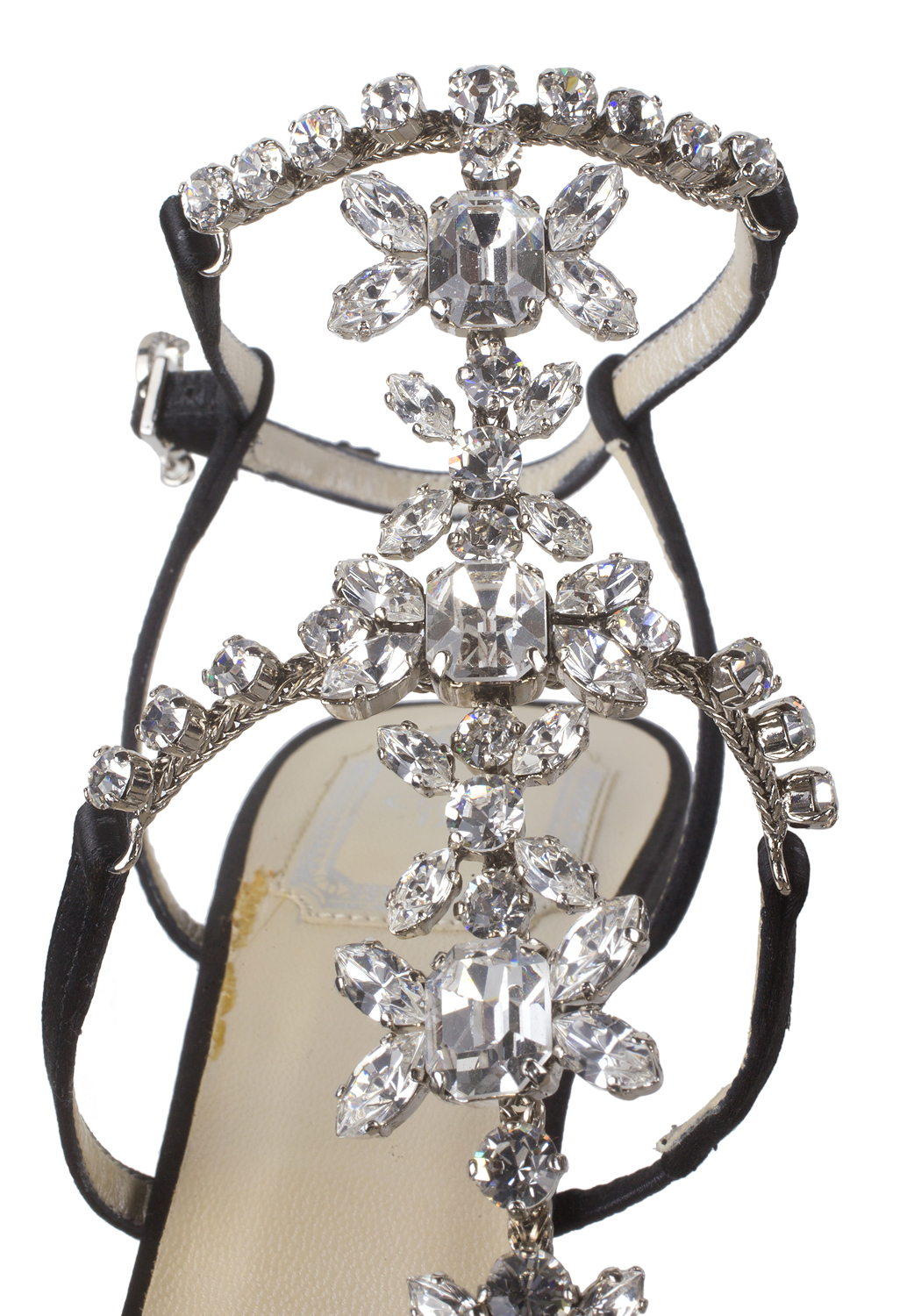 Босоножки с кристаллами Christian Dior