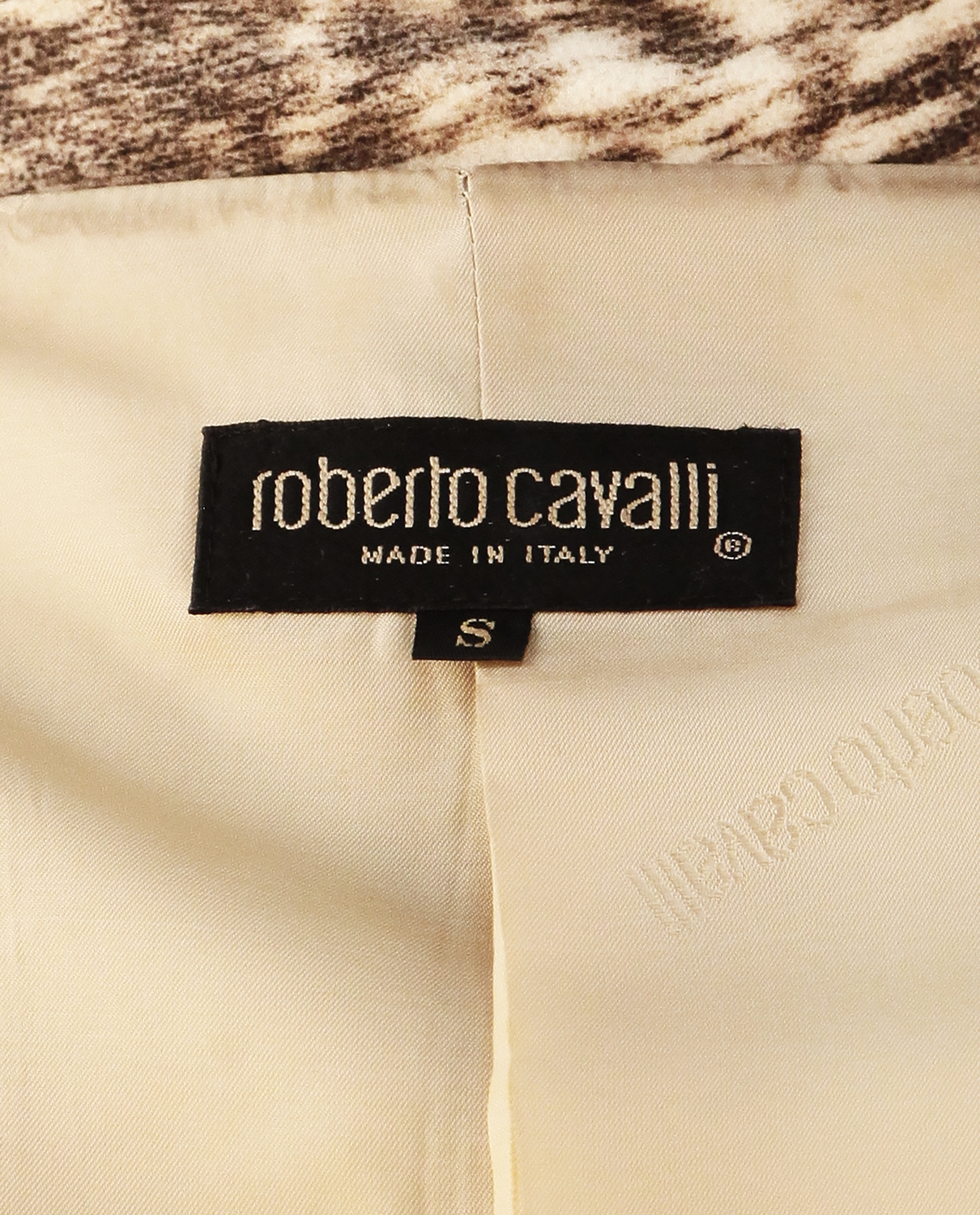 Шерстяной жакет Roberto Cavalli