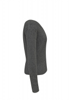 Серый кардиган Prada