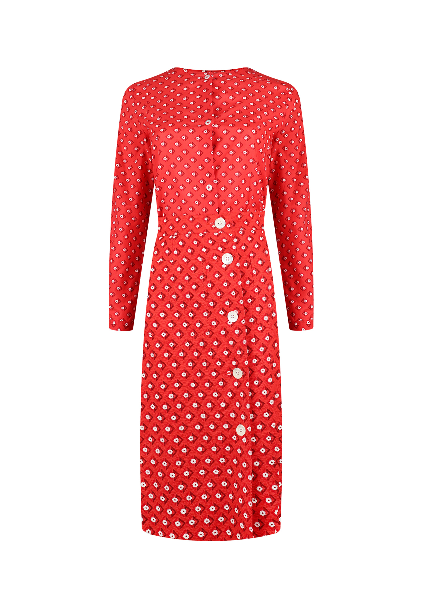 Костюм Christian Dior с цветочным принтом