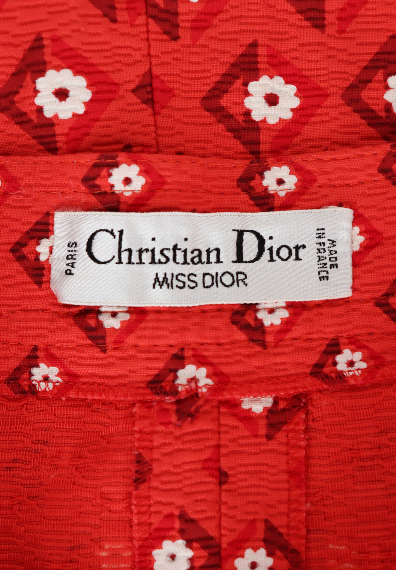 Костюм Christian Dior с цветочным принтом